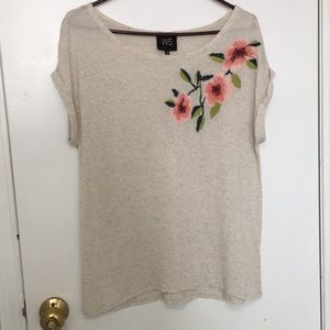 Short sleeve relaxed tee